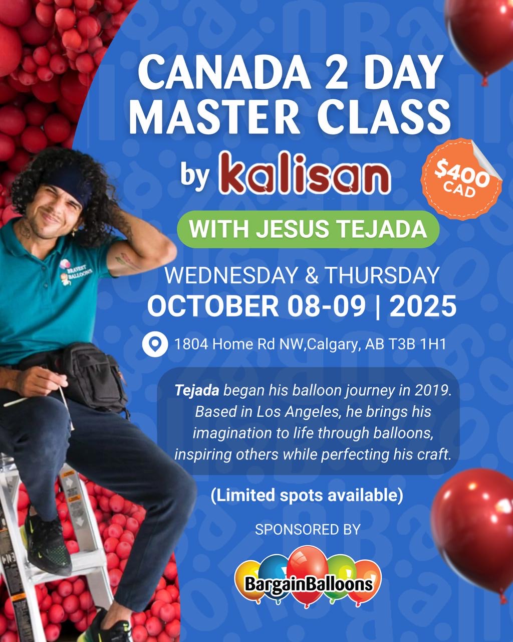 Canada MasterClass “Bringing the Heat” (2 Day Class)